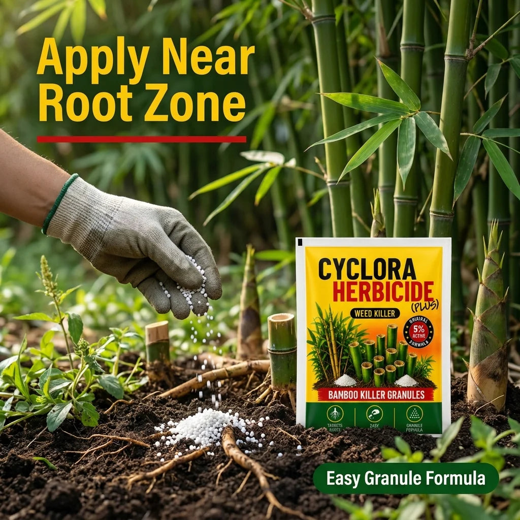 CYCLORA HERBICIDE PLUS WEED KILLER GRANULES (PACK OF 2 × 250G)