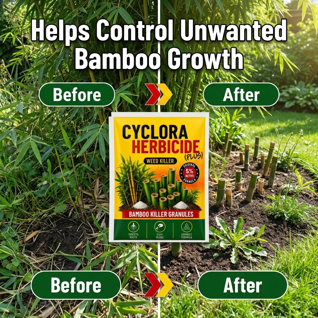 CYCLORA HERBICIDE PLUS WEED KILLER GRANULES (PACK OF 2 × 250G)